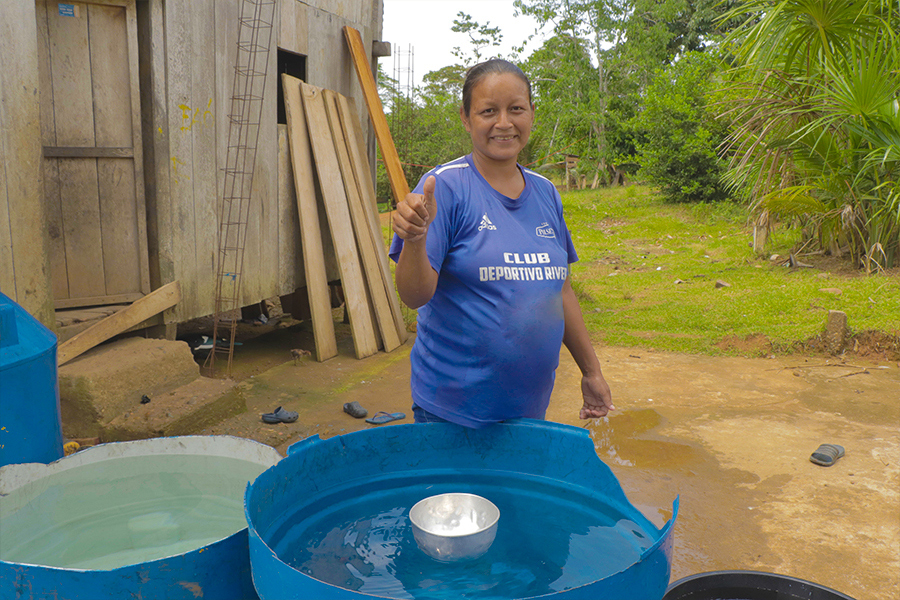 Municipio abastece de agua  potable en tanqueros a comunidades de García Moreno